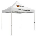 Premium Steel 10' x 10' Event Tent Kit (Full-Color Thermal Imprint/2 Locations)